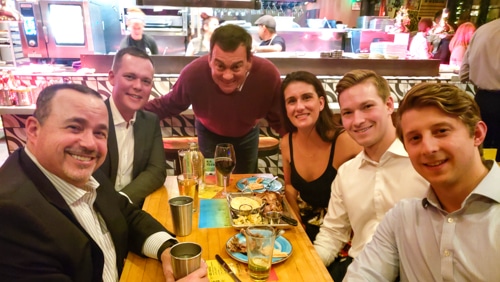 1060 Capital, LLCteam members socializing at an event