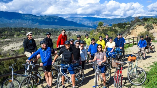 1060 Capital, LLCteam members going on a bike ride together