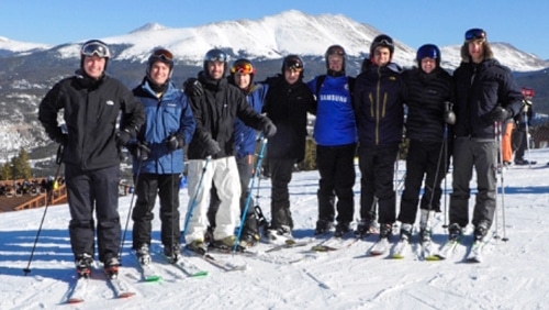 1060 Capital, LLCteam members on a ski trip