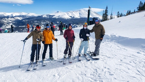 1060 Capital, LLCteam members on a ski trip